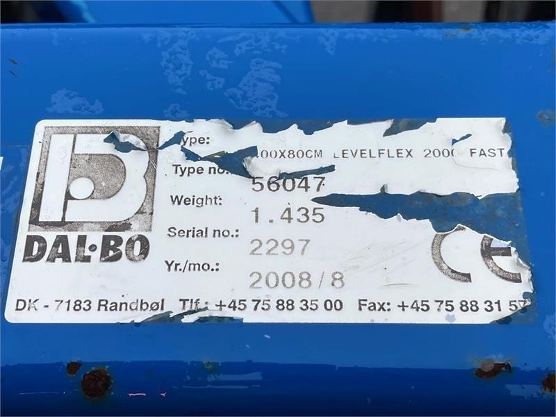 Dal-Bo Levelflex 2000 med lamelplanke Walzen