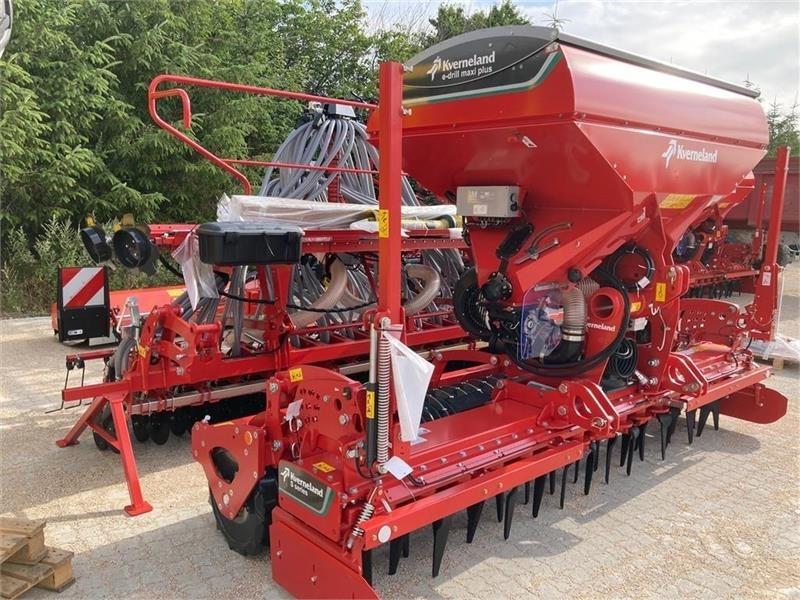 Kverneland E-Drill MAXI PLUS/ kombination med gødningsplace Combination drills
