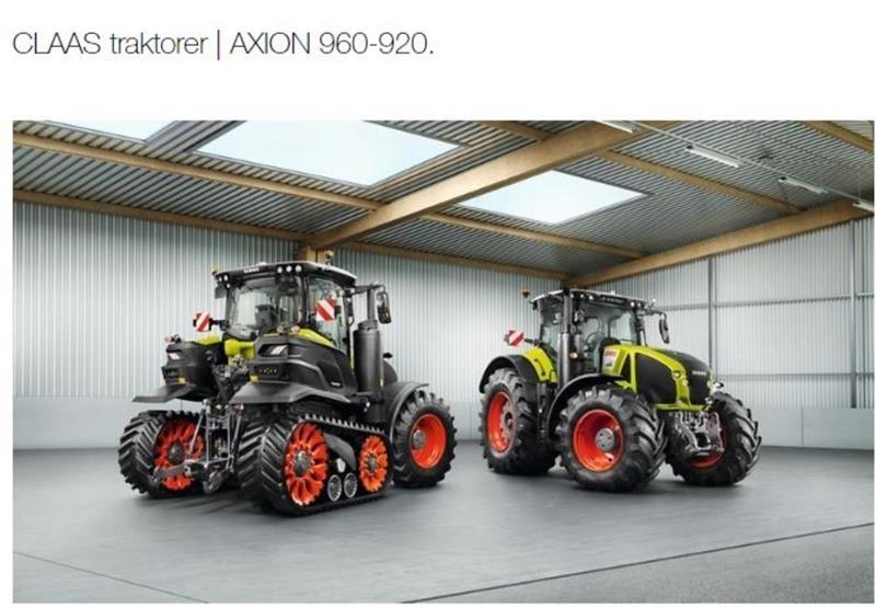 CLAAS AXION 960 TT CMATIC CEBIS Traktoren