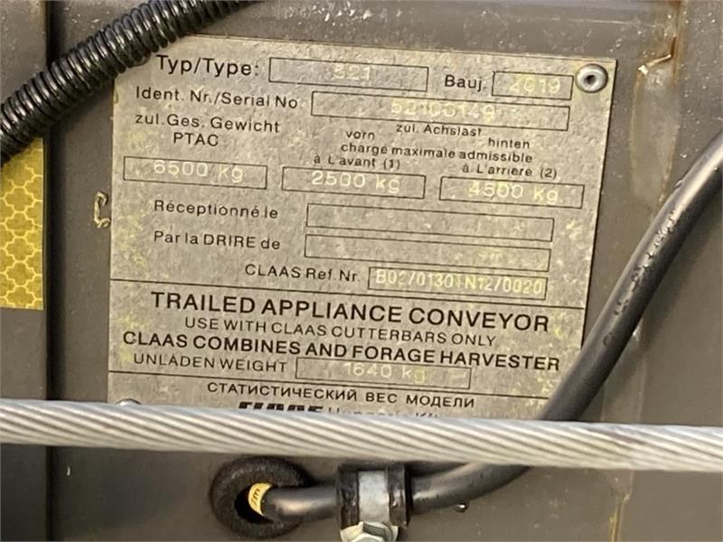 CLAAS 930 SKÆREBORDSVOGN 4 Weitere Anhänger