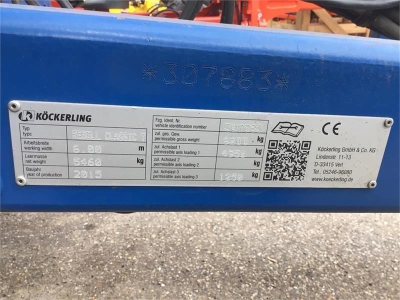 Köckerling REBELL CLASSIC T 600 APV SPREDER - Efterharve Scheibeneggen