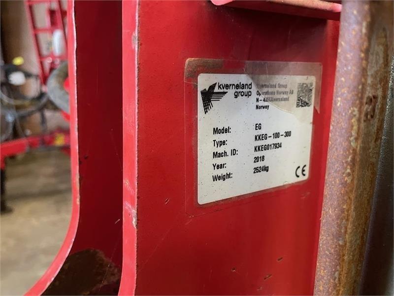 Kverneland EG 100 med 300 vendehoved Reversible ploughs