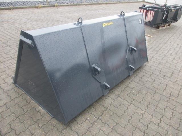 Padagas 2.4 mtr materialerskovl KTR 200 Hoflader